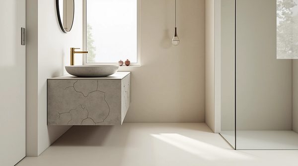 Fabriquez un meuble en béton cellulaire pour votre salle de bain