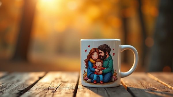 Mug papa maman : l'objet personnalisé qui réinvente les moments en famille