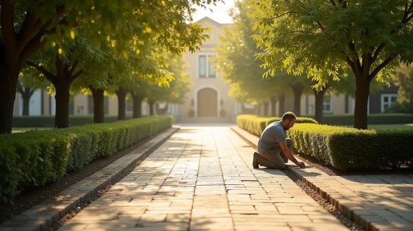 Pavé uni : guide complet pour choisir et faire poser son allée